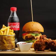 BURGER COMBO (FRIES and CHICKEN)